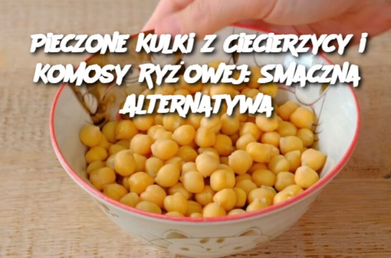 Pieczone Kulki z Ciecierzycy i Komosy Ryżowej: Smaczna Alternatywa