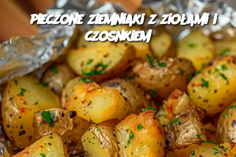 Pieczone ziemniaki z ziołami i czosnkiem – aromatyczna rozkosz na talerzu