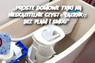 „Proste domowe triki na nieskazitelnie czystą łazienkę: bez plam i smug”