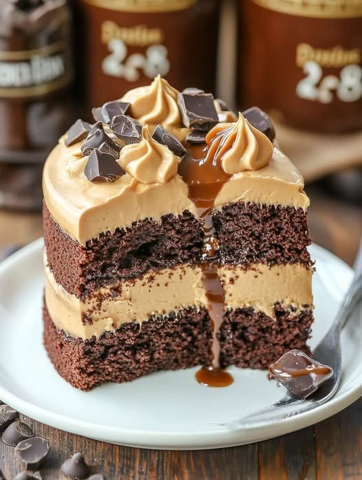 Dulce de Leche Mocha Cake