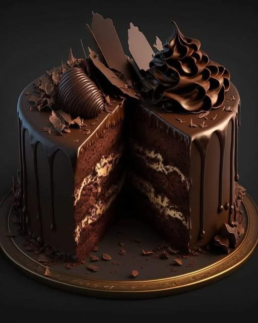 Delicious Chocolate Indulgence Cake