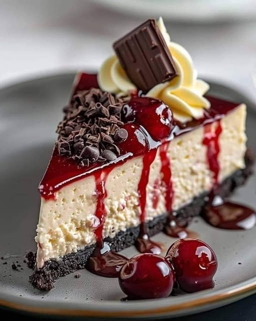 Black Forest Cheesecake Delight