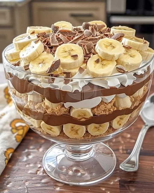 Banana Chocolate Trifle