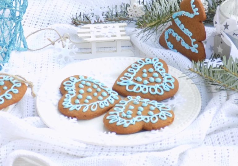 Świąteczne Lukrowane Pierniczki 🎄🍪