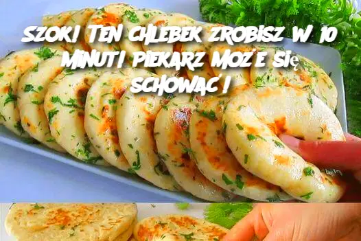 Szok! Ten chlebek zrobisz w 10 minut! Piekarz może się schować!