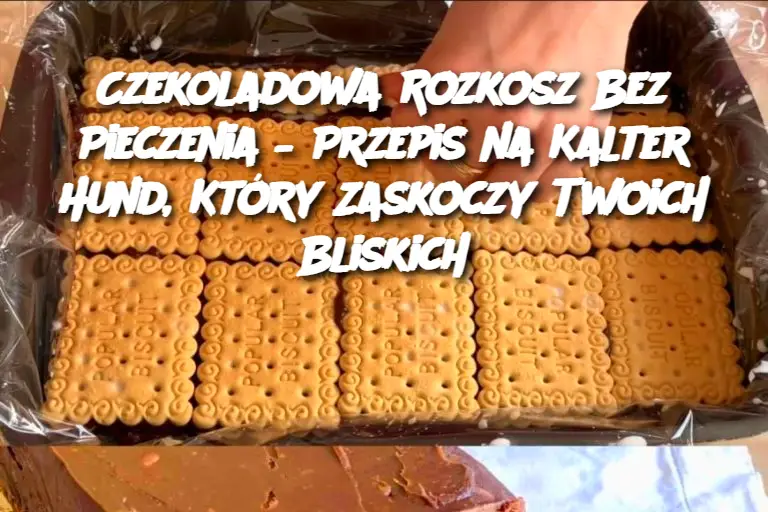 Czekoladowa Rozkosz Bez Pieczenia – Przepis na Kalter Hund, Który Zaskoczy Twoich Bliskich