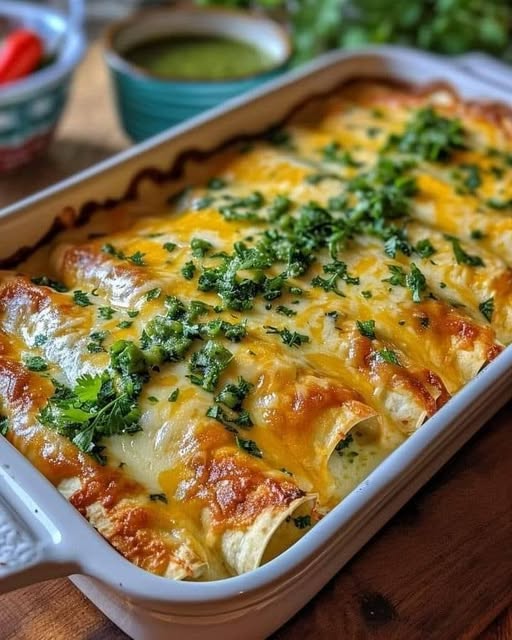 Enchiladas z Serem Śmietankowym – Przepis, Który Skradł Nasze Serca!