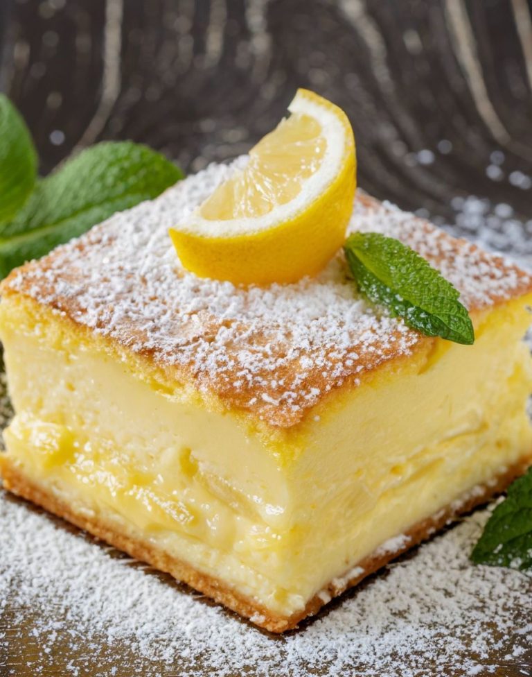 Lemon Custard Cake – Nasza Ulubiona Po Raz Czwarty!